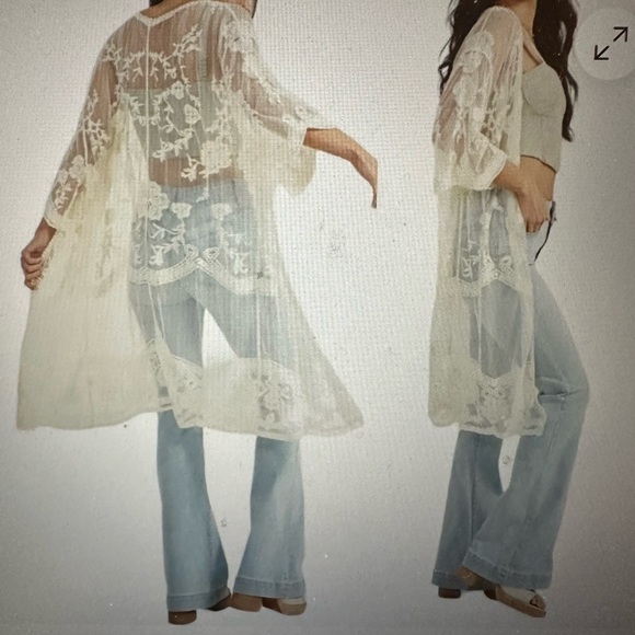 Adiva Lace Cardigan - Picture 3 of 3